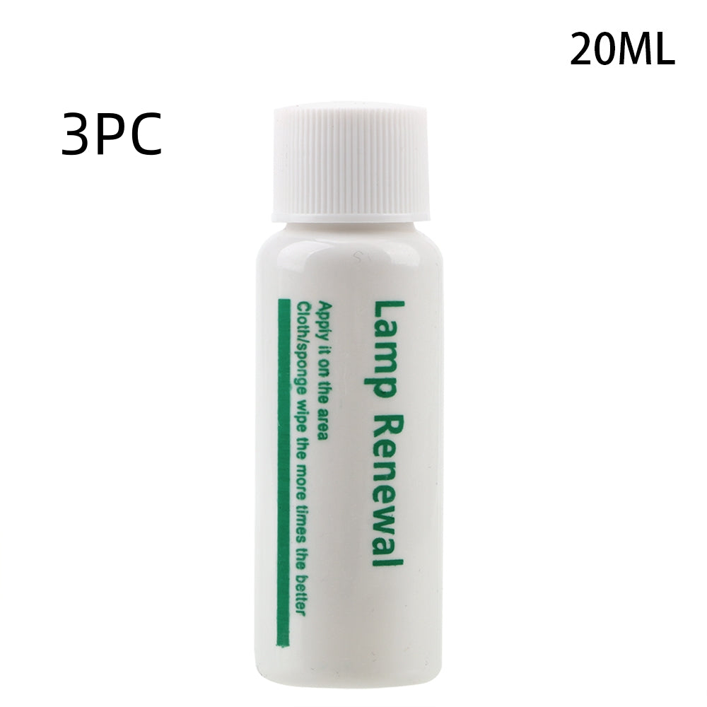 Automobile headlight repair liquid