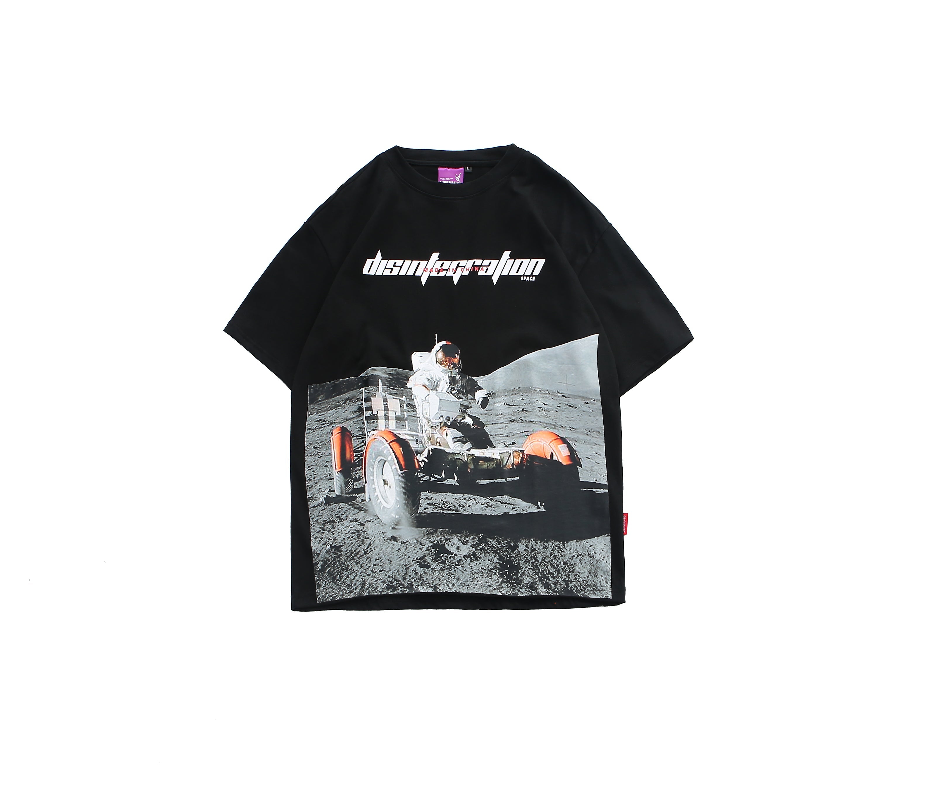 Trendy Summer Loose Fit Astronaut Print T-Shirt