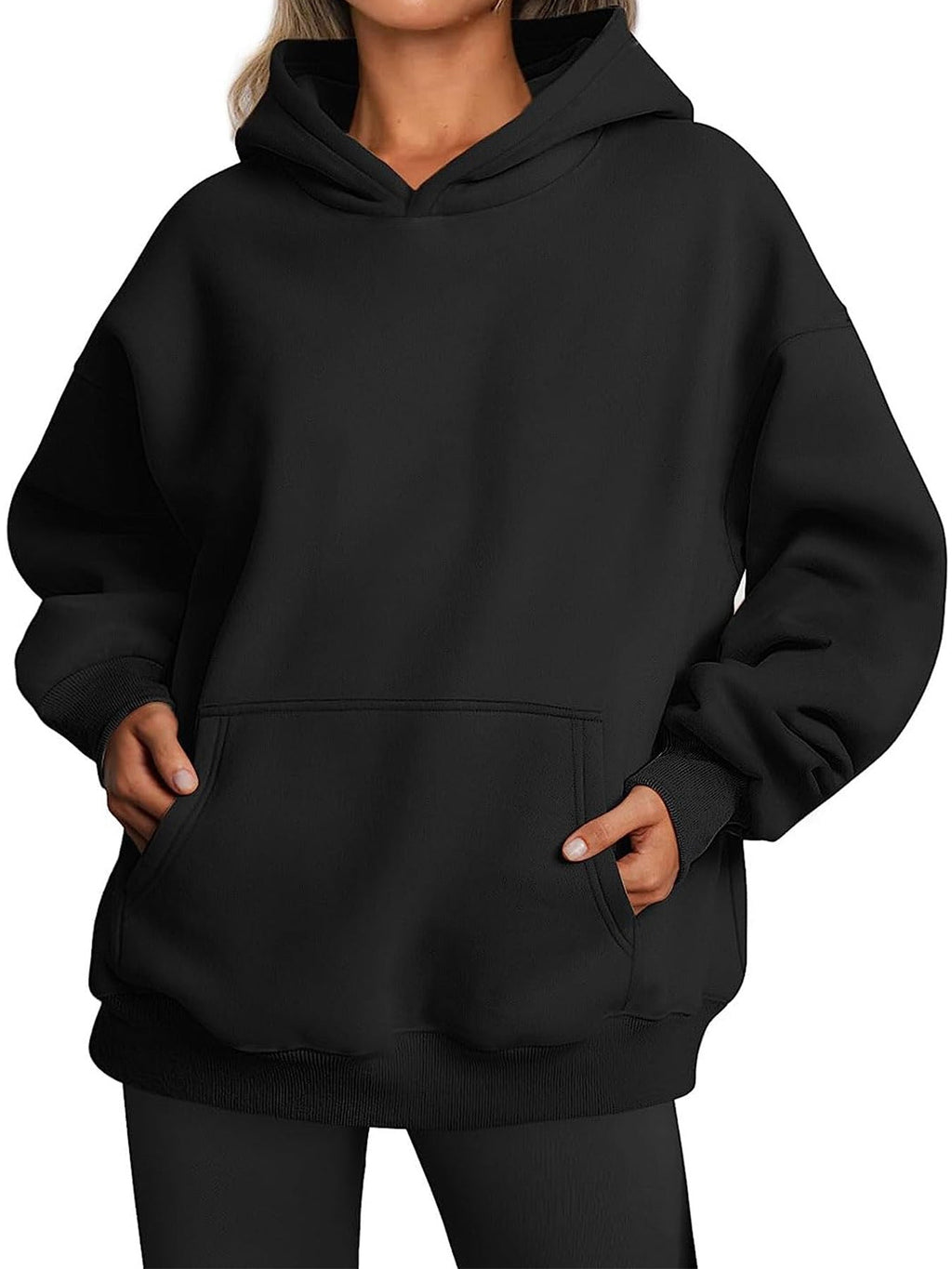 Padded Hooded Sweatshirt for Autumn and Winter