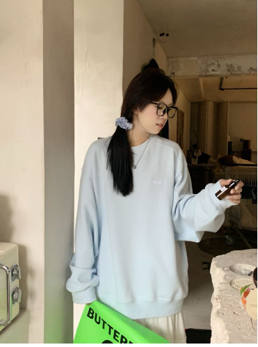 Fluorescent Green Oversized Cutout T-Shirt Sweatshirt