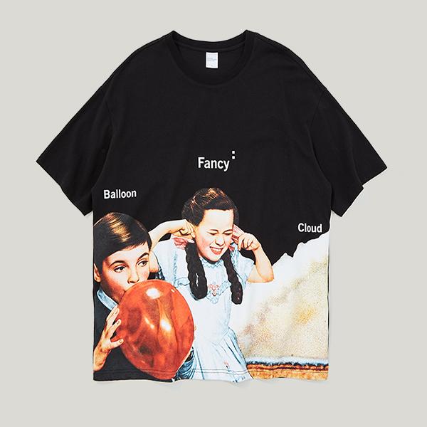 2019 Summer Oversized Cartoon Streetwear T-Shirt