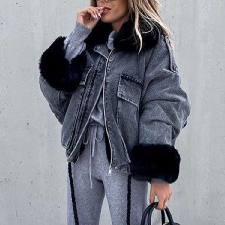 Thick Winter Women's Puffer Jacket for Warmth