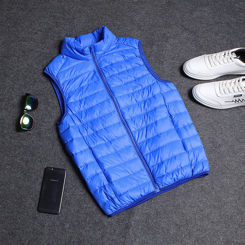 Men's Lightweight Cotton-Padded Jacket with Hood