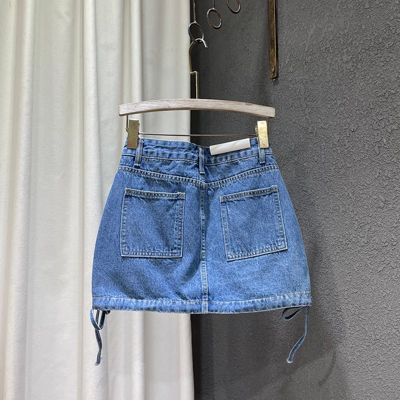 Women's Fashion Tooling Denim Skirt