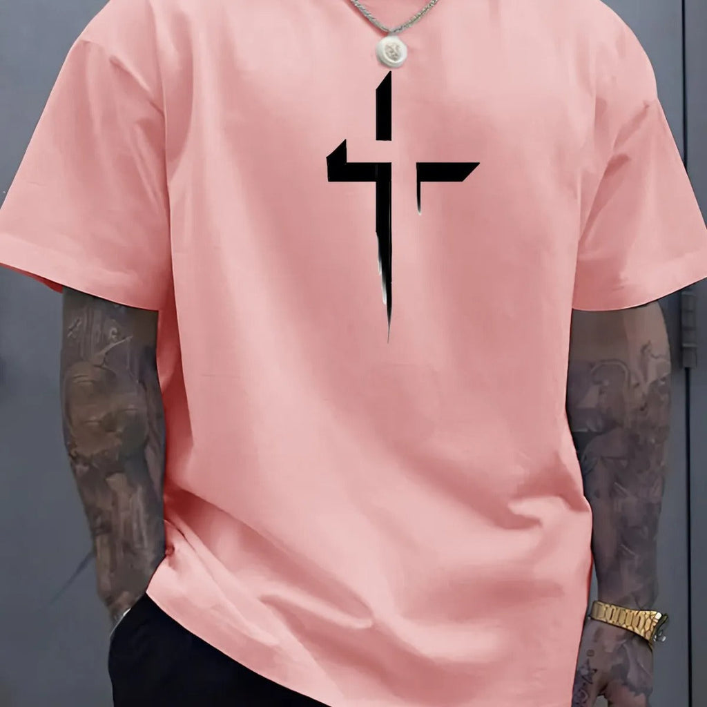 Men's Printed Casual T-shirt – Street Style