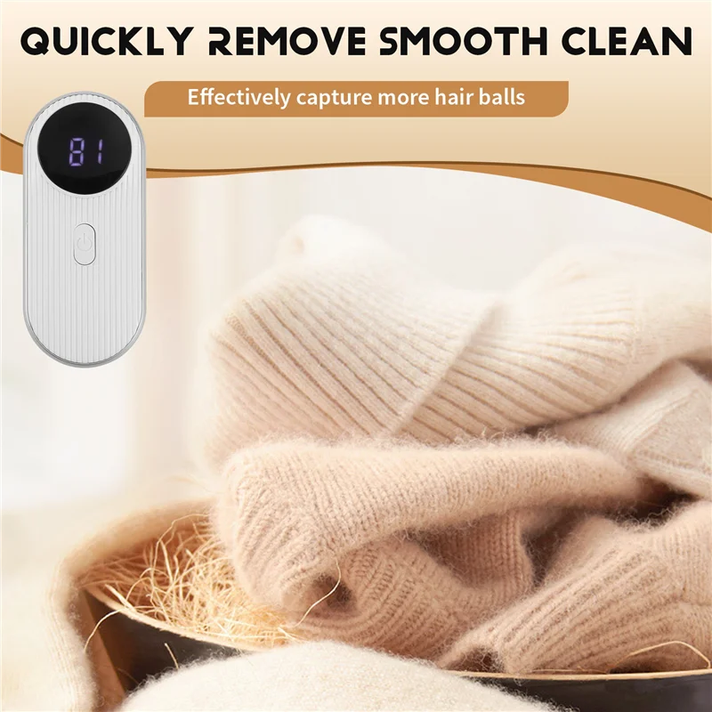 2026 Winter Must-have Lint Remover Hair Ball Trimmer Sweater Remover 5 Leaf CutterHead Motor Trimmer With Small Brush Inside