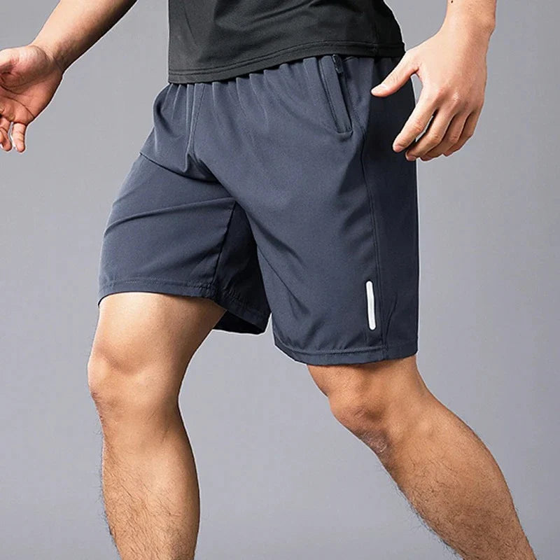 3XL Quick Dry Jogging Fitness Shorts for Men Summer Sports Breathable Thin Beach Short Pants Lightweight Running Bottoms