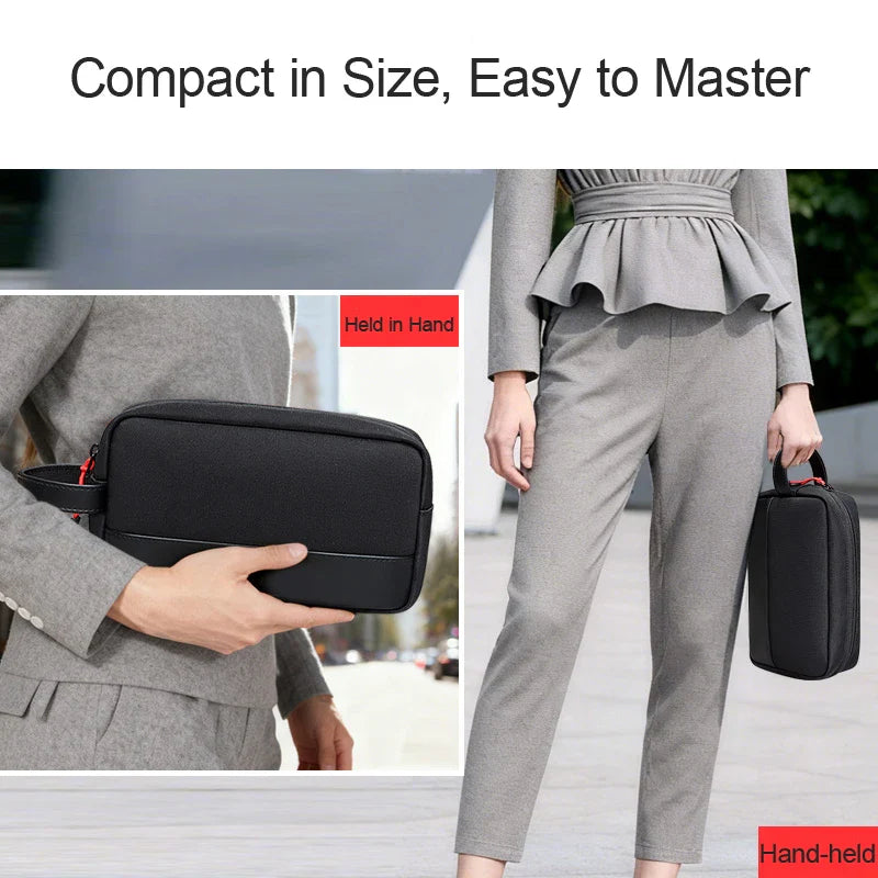 Cables Storage Bag Waterproof Digital Electronic Accessories Organizer Portable Travel Cable Organizer Bag for Mouse Power Bank