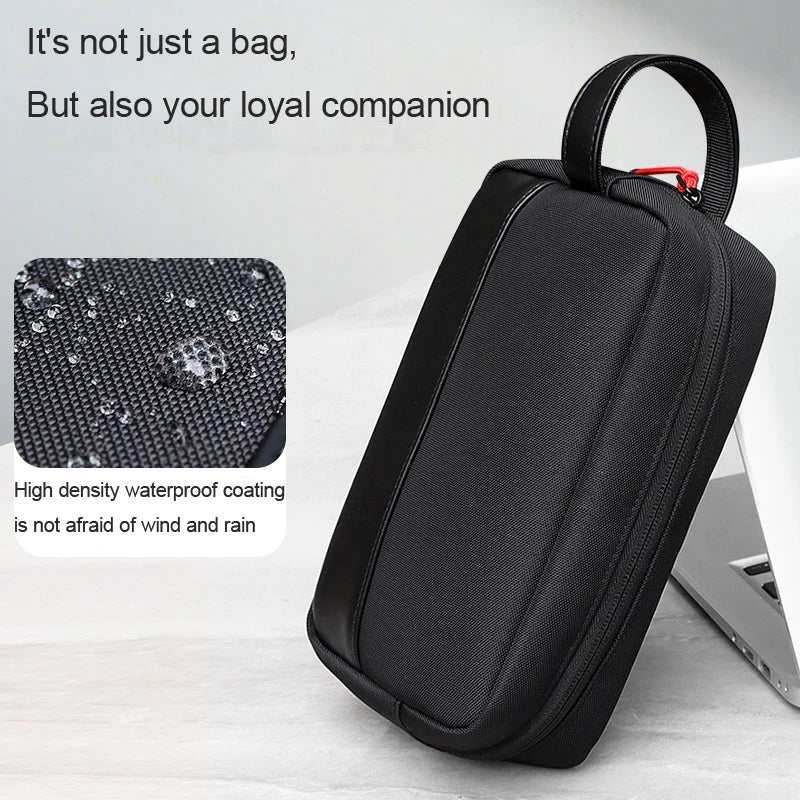 Cables Storage Bag Waterproof Digital Electronic Accessories Organizer Portable Travel Cable Organizer Bag for Mouse Power Bank