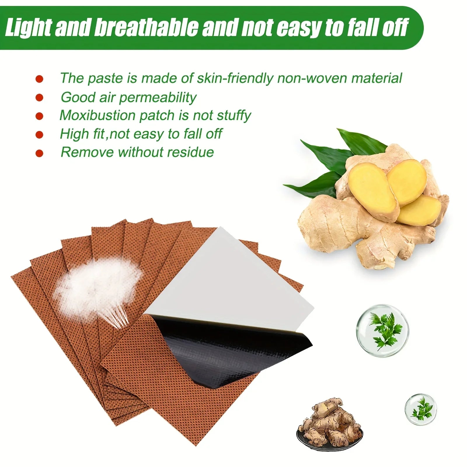 50/100pcs heating patch, suitable for neck, shoulders, back, knees, abdomen warm heating, portable