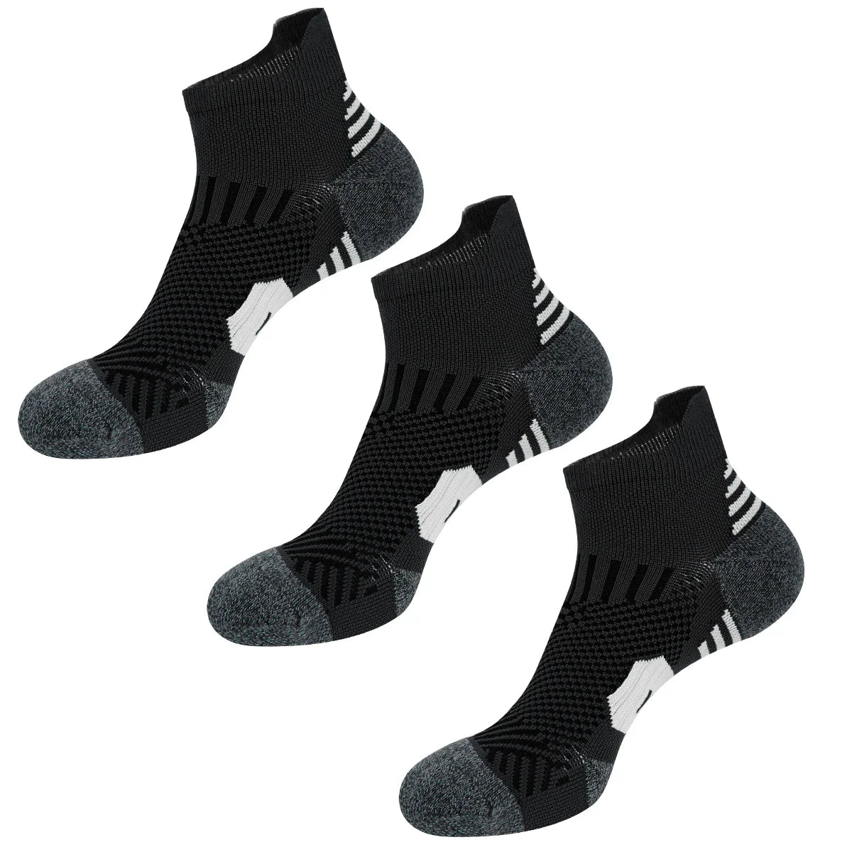 Non-Slip Sports Socks with Thickened Towel Bottom for Performance