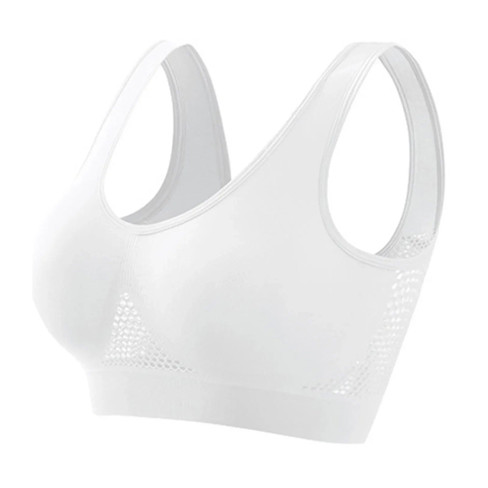 Women Anti-sagging Yoga Sports Bra High-Impact Fitness Tank Top
