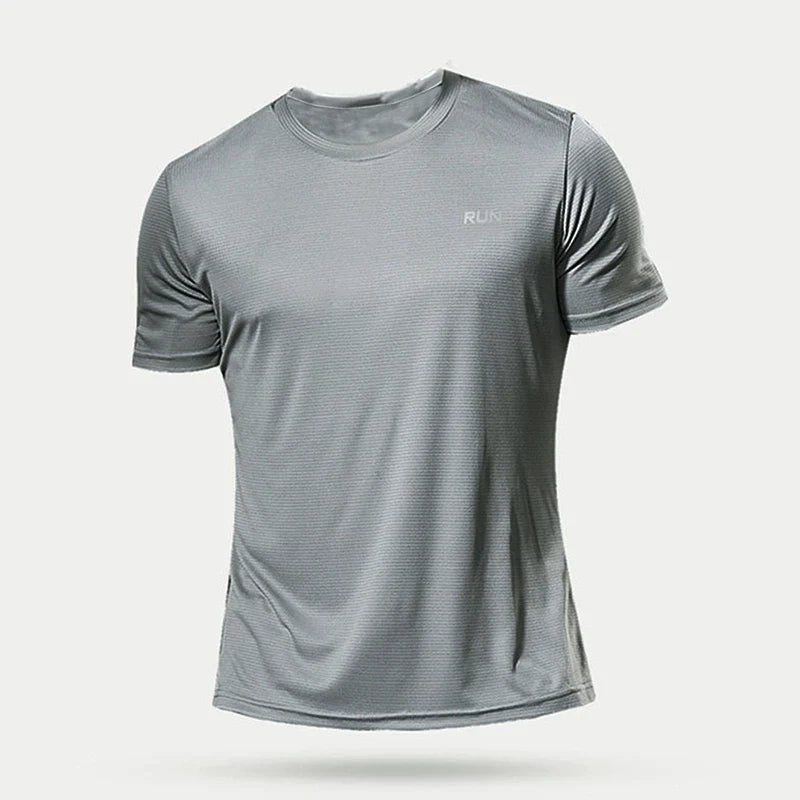 Men Quick Dry Compression Sport Shirt for Gym and Training