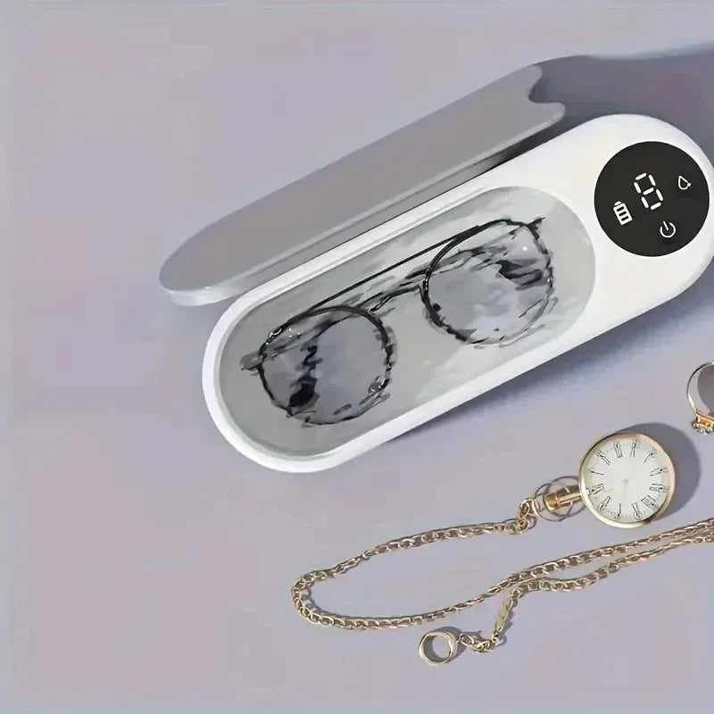 High-Frequency Glasses Cleaner - 1pc Wireless Multi-Purpose Cleaning Machine for Eyewear & Accessories