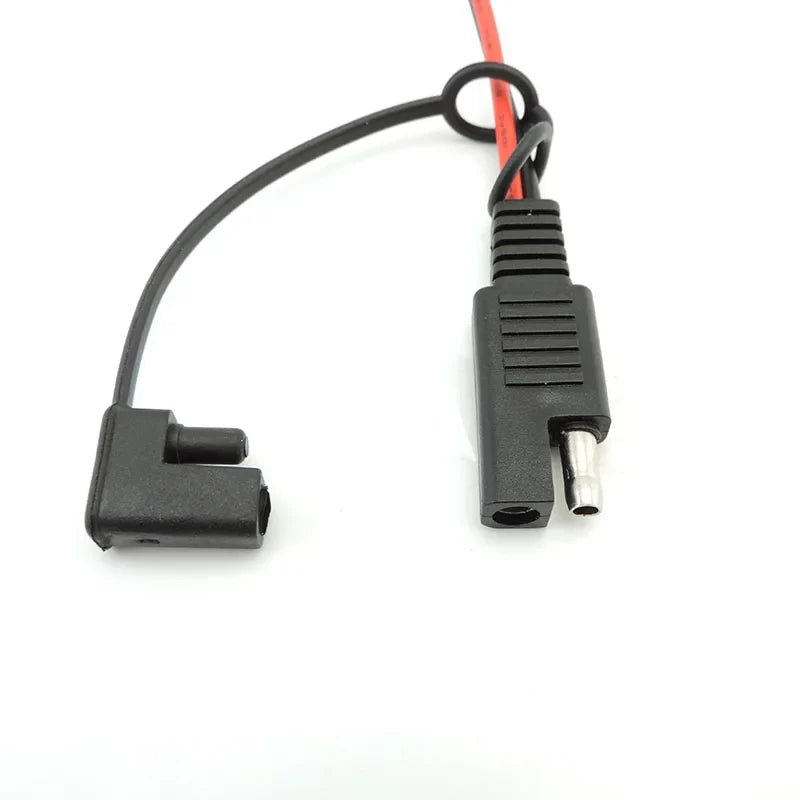 DIY SAE 12V 18AWG 15CM Power Automotive Extension Cable Male Female Plug Wire Connector Cable