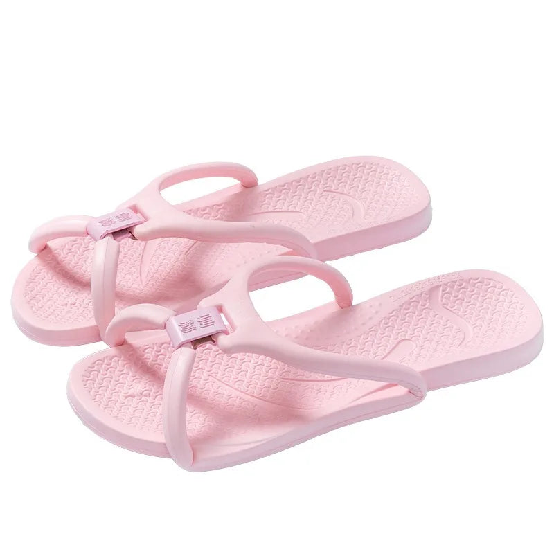 Foldable Travel Flip Flops Non Slip Lightweight Portable Slippers