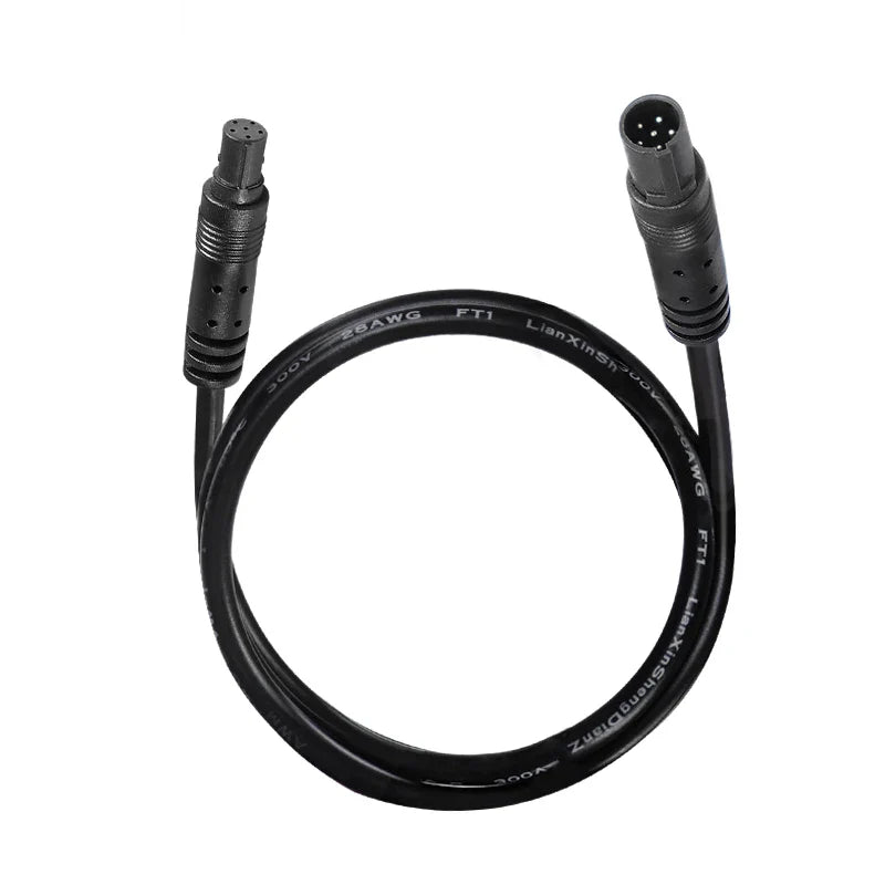 4pin 5pin 6pin Male to Female Cord Car Vehicle DVR Camera Extension connector Cables HD Monitor Rear View Camera Wire
