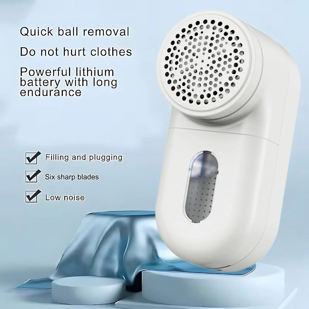 2026 Winter Must-have Lint Remover Hair Ball Trimmer Sweater Remover 5 Leaf CutterHead Motor Trimmer With Small Brush Inside