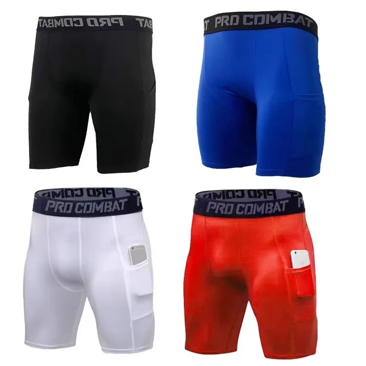 Men Compression Training Shorts for Enhanced Performance and Support