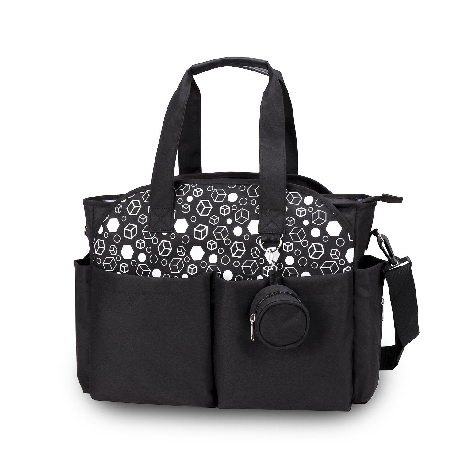 Printed Geometry Pacifier Bag for Mother and Baby