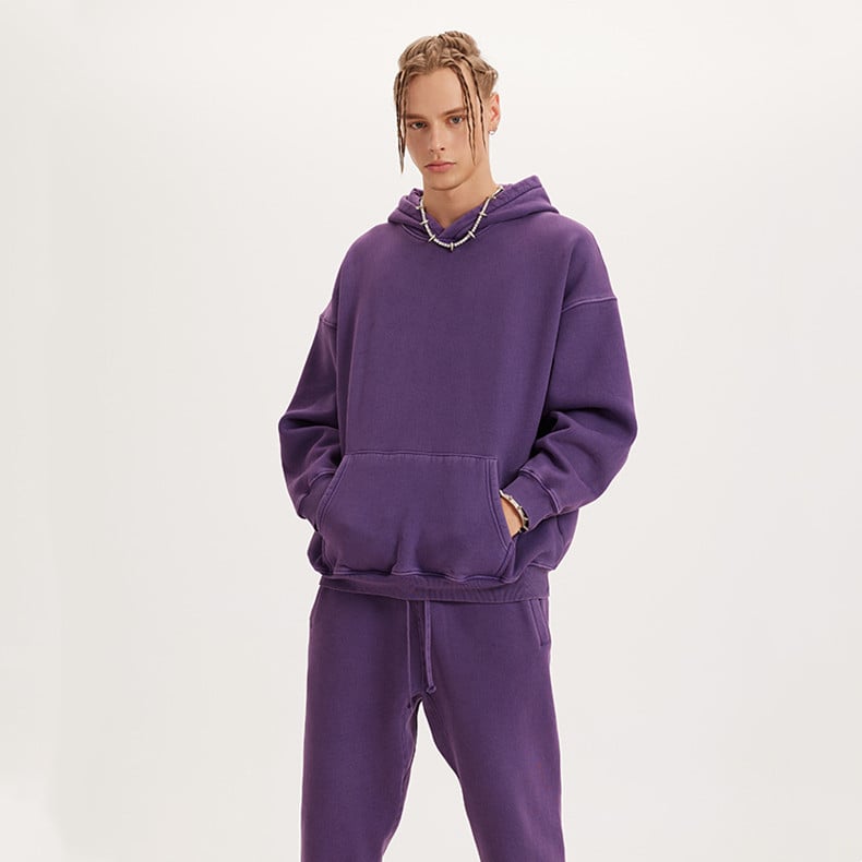 Padded Hooded Sweatshirt for Autumn and Winter